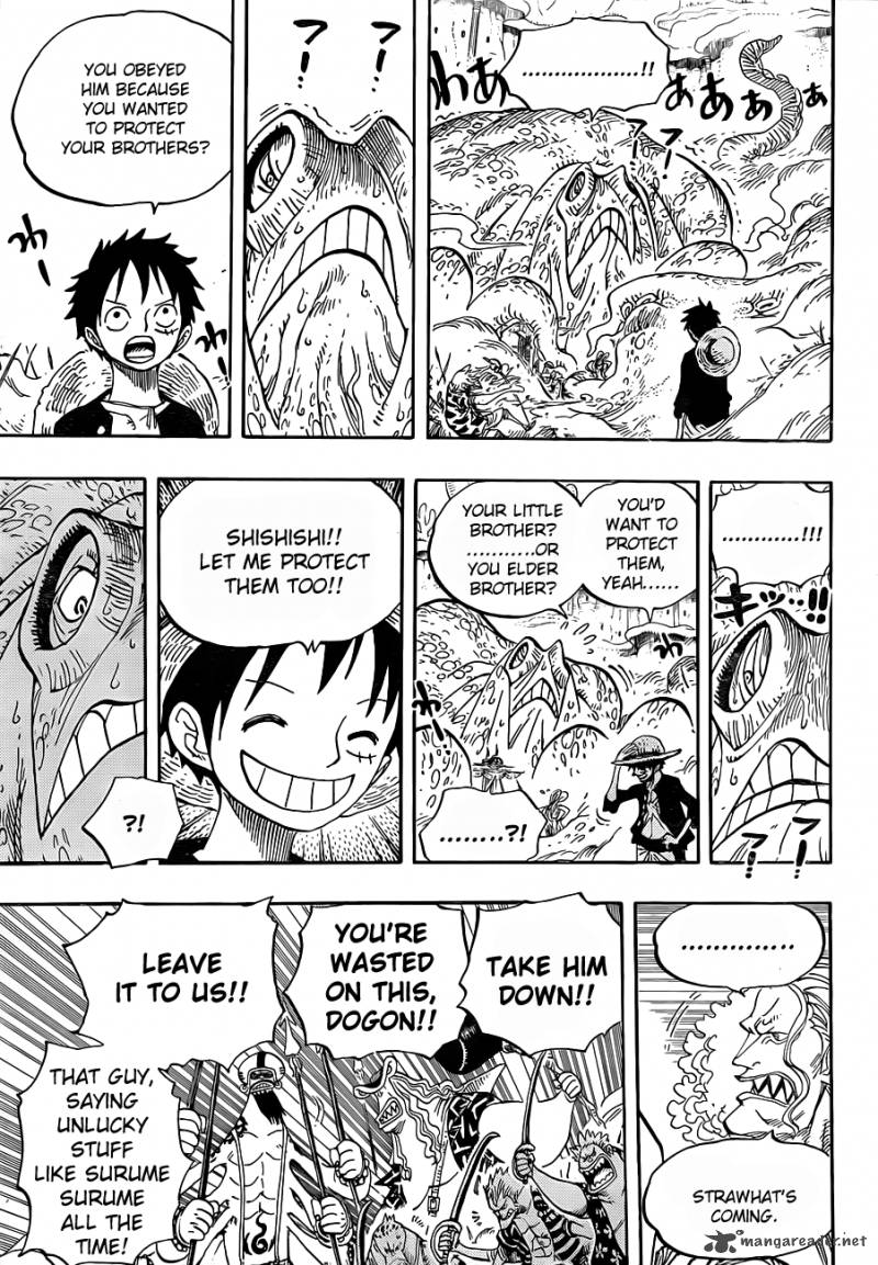 One Piece Chapter 636 - Page 14 in English