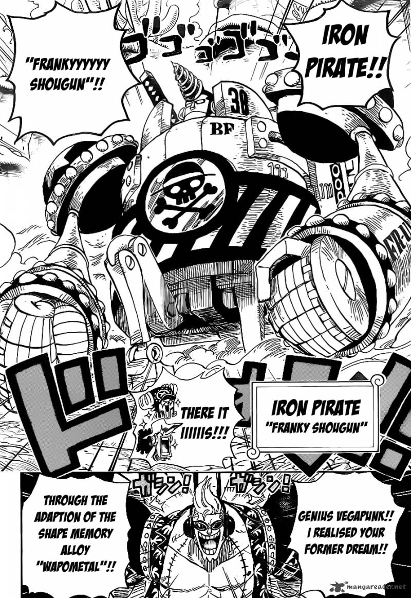 One Piece Chapter 636 - Page 5 in English
