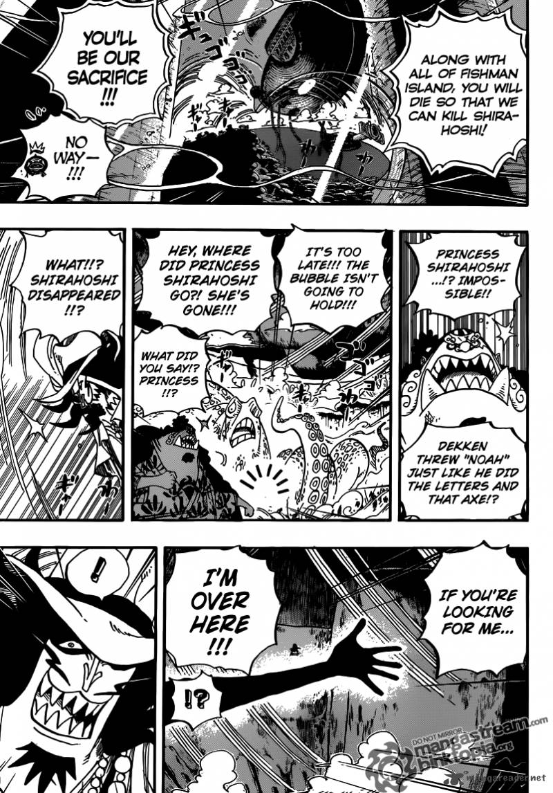 One Piece Chapter 637 - Page 13 in English