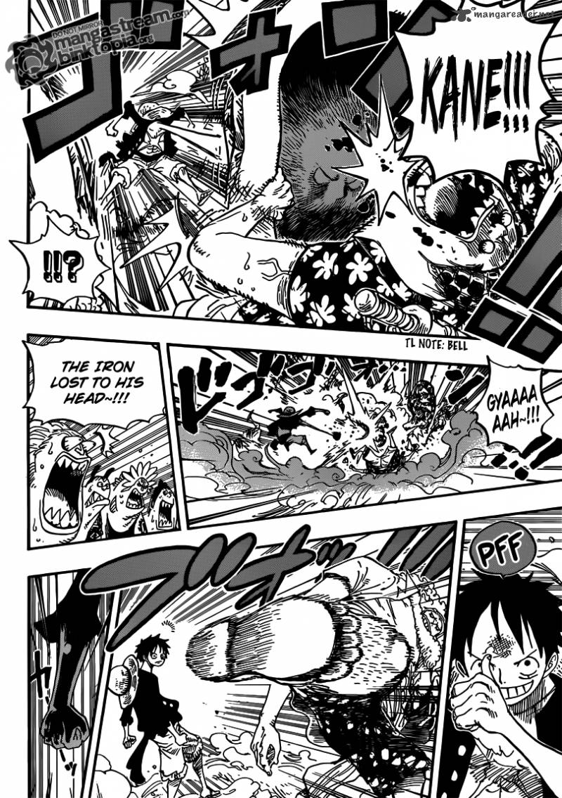 One Piece Chapter 637 - Page 4 in English