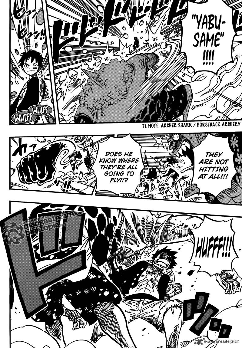 One Piece Chapter 637 - Page 6 in English
