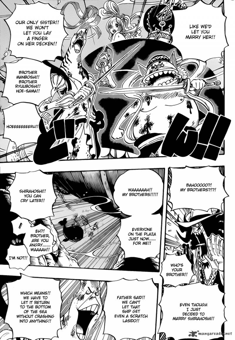 One Piece Chapter 638 - Page 13 in English