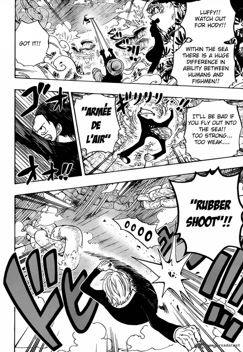 One Piece Chapter 638 - Page 4 in English