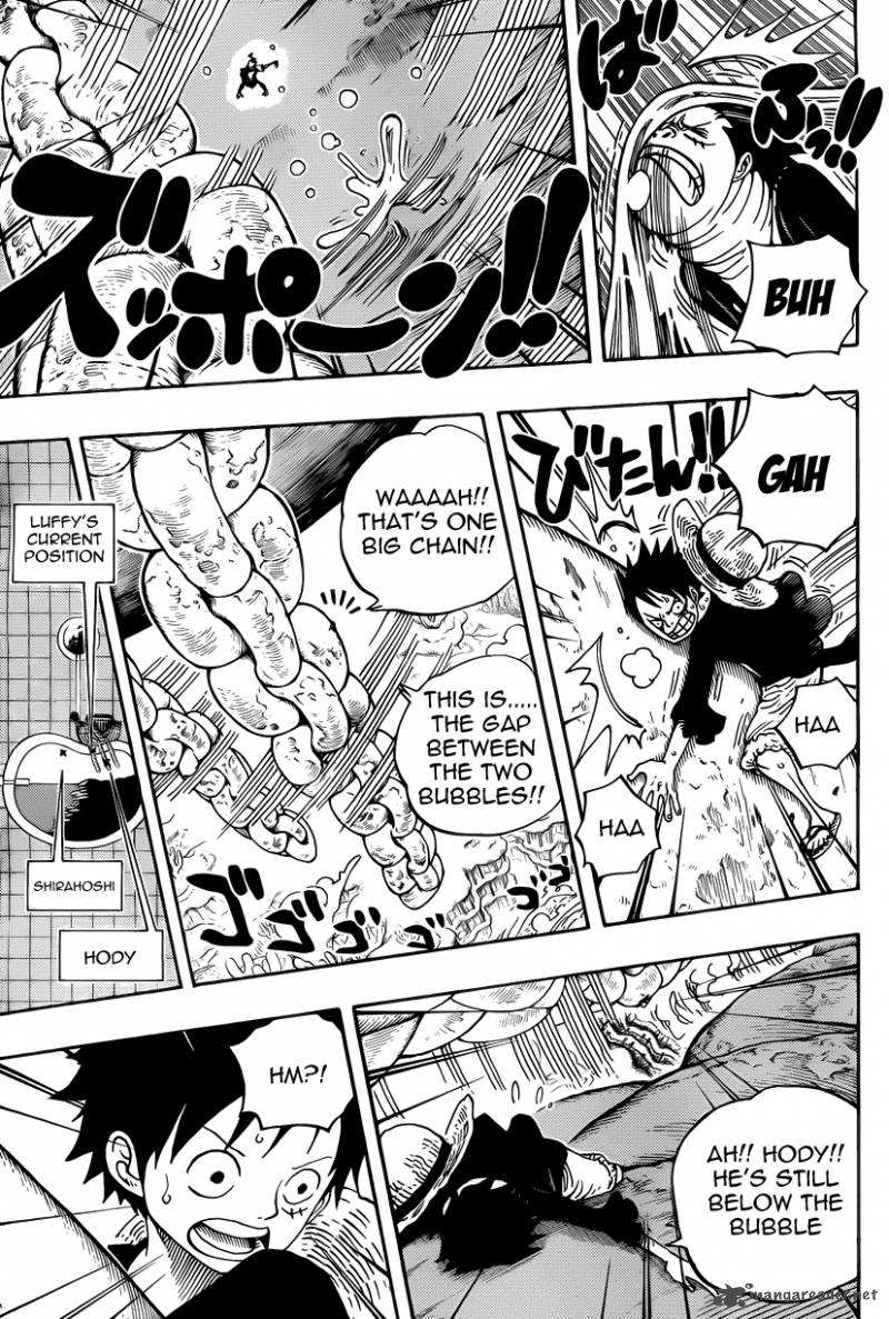 One Piece Chapter 638 - Page 5 in English
