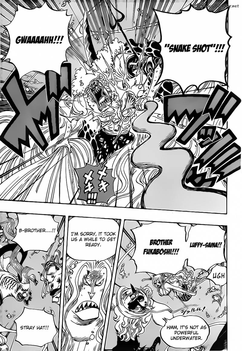 One Piece Chapter 639 - Page 9 in English