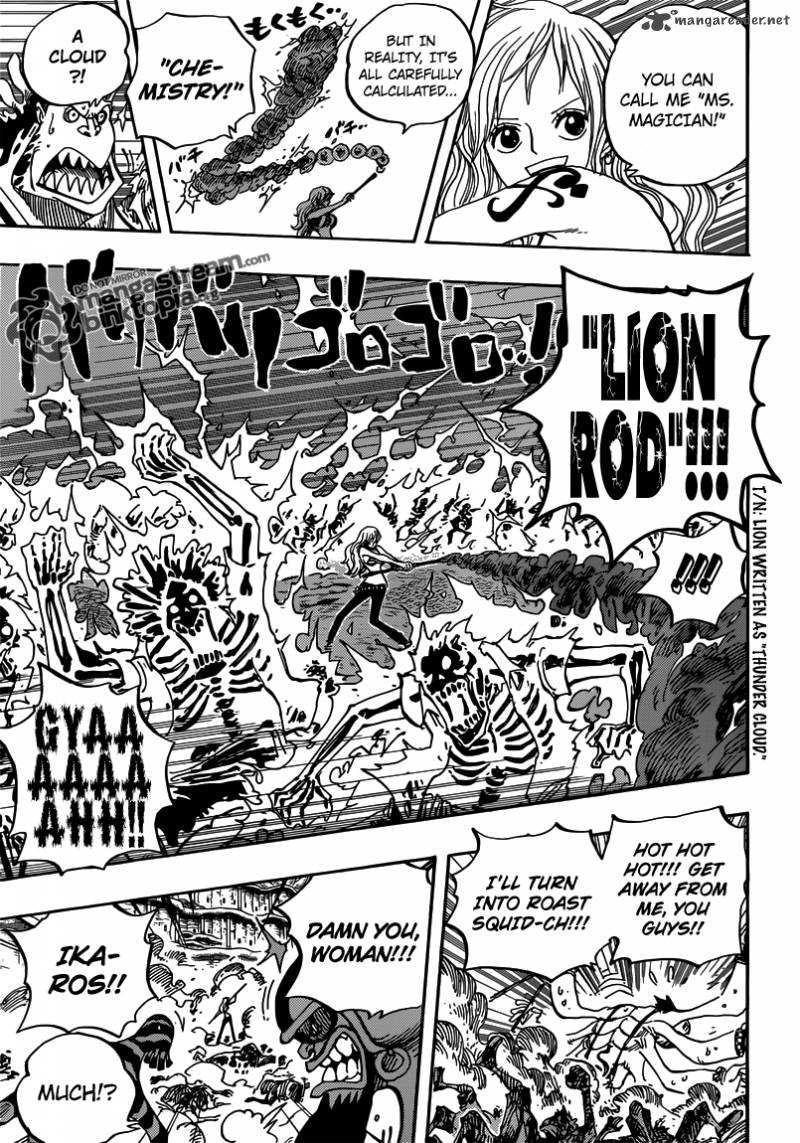 One Piece Chapter 640 - Page 3 in English