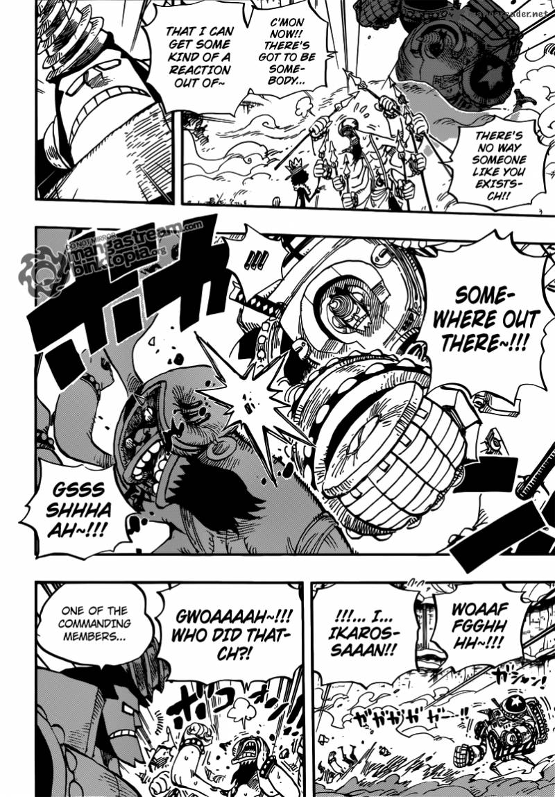 One Piece Chapter 640 - Page 6 in English