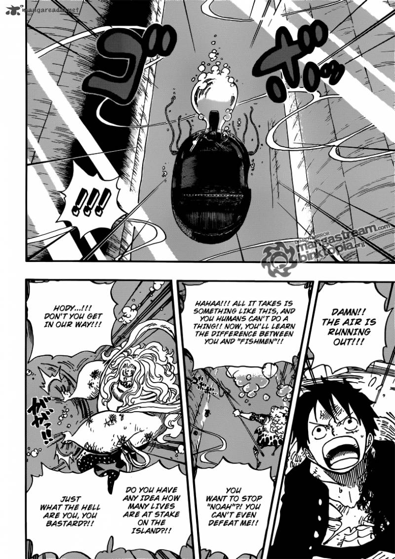 One Piece Chapter 641 - Page 10 in English