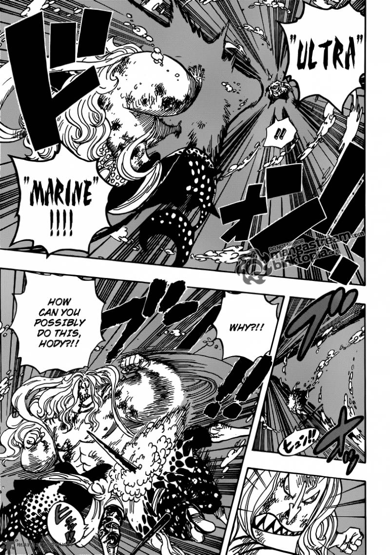 One Piece Chapter 641 - Page 11 in English