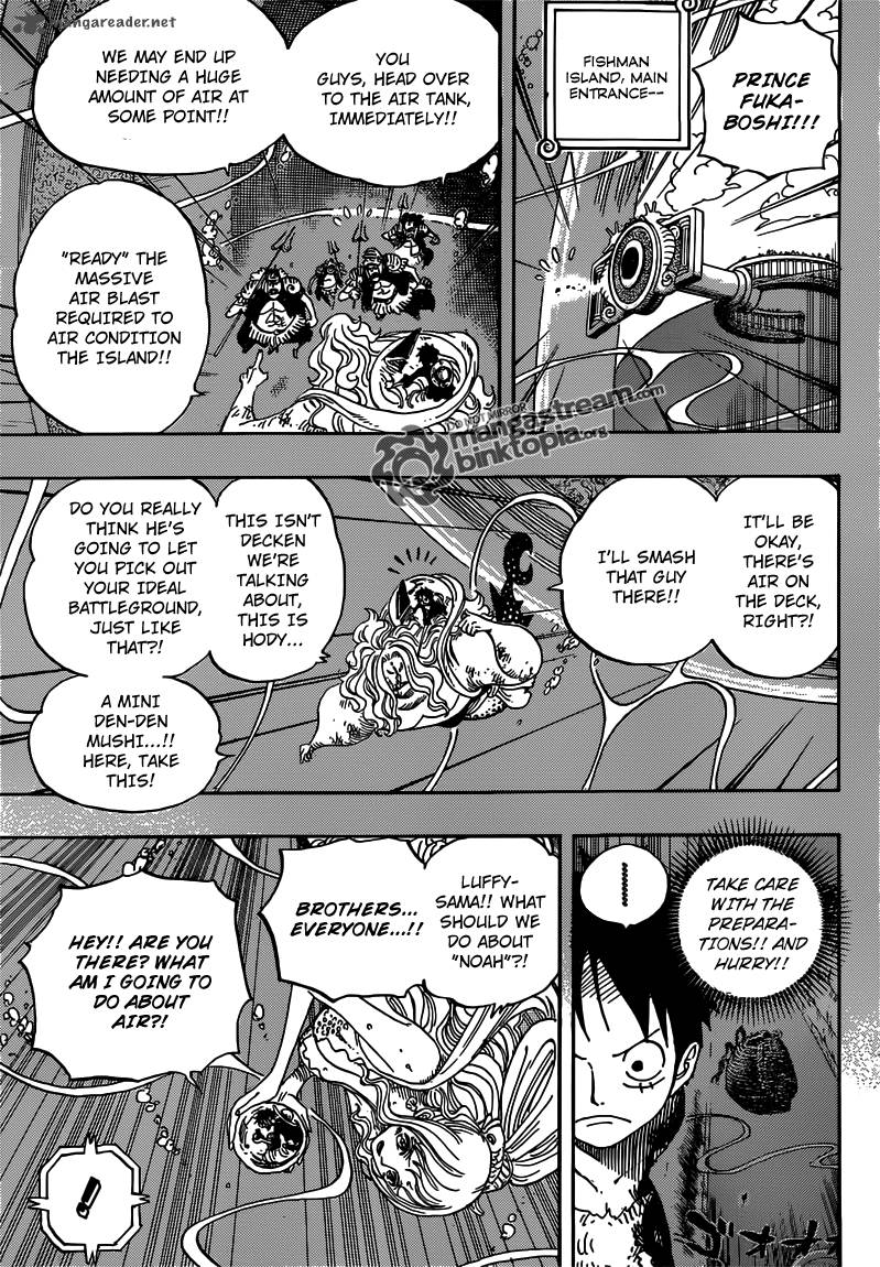 One Piece Chapter 641 - Page 15 in English