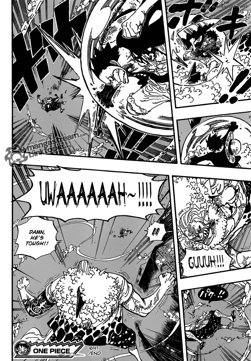 One Piece Chapter 641 - Page 18 in English