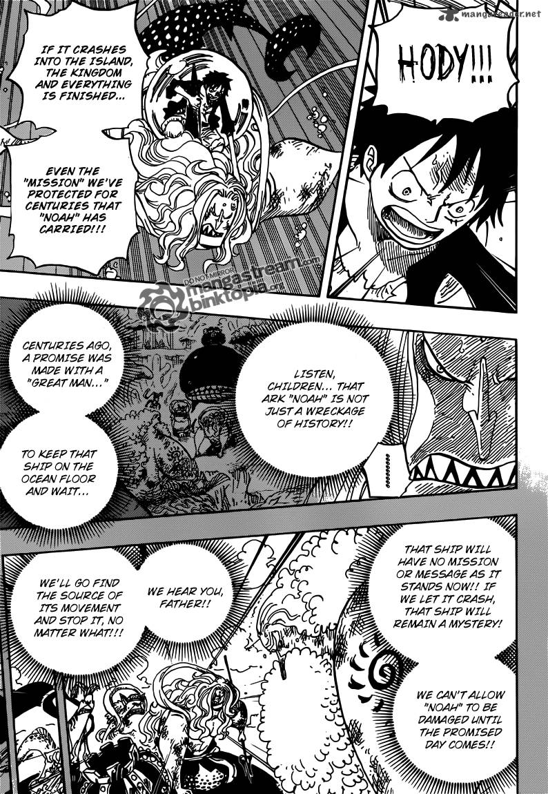 One Piece Chapter 641 - Page 3 in English