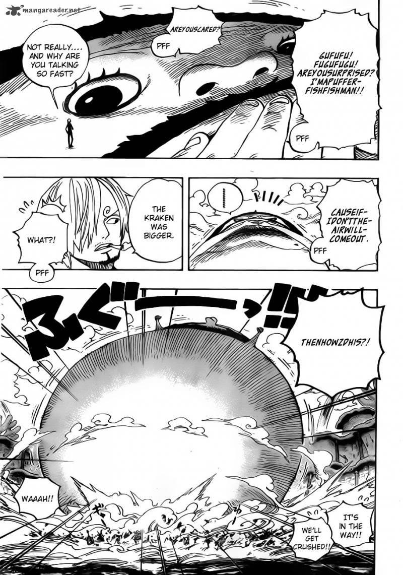 One Piece Chapter 642 - Page 13 in English