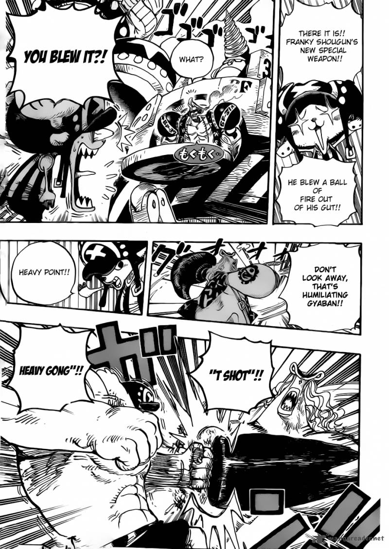 One Piece Chapter 642 - Page 17 in English