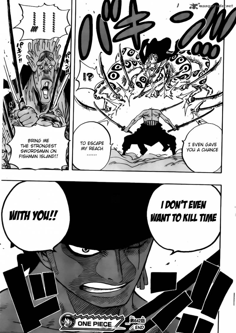 One Piece Chapter 642 - Page 19 in English