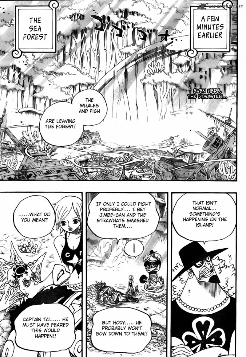 One Piece Chapter 642 - Page 3 in English