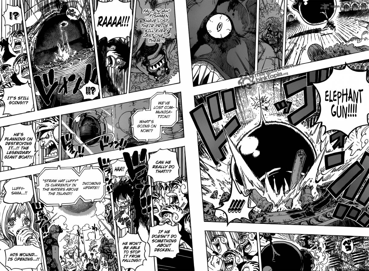 One Piece Chapter 645 - Page 10 in English