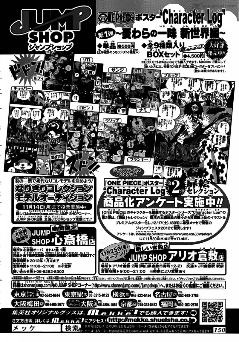 One Piece Chapter 645 - Page 21 in English