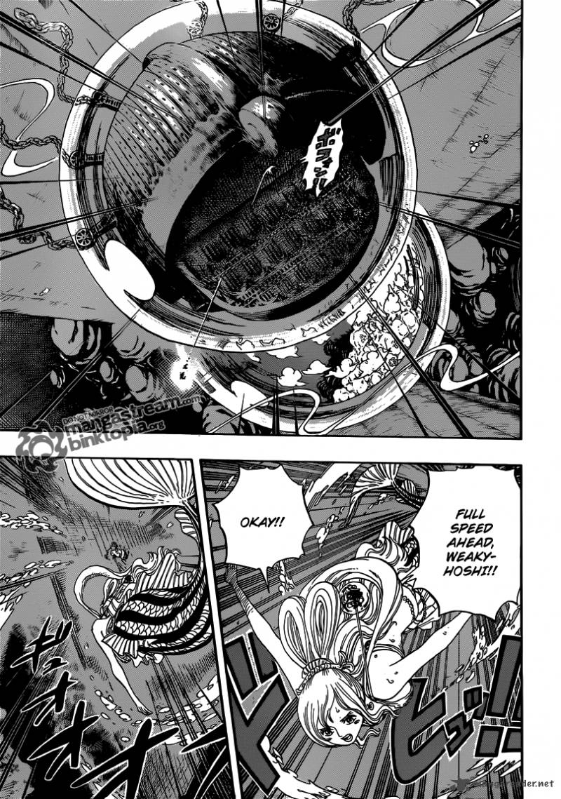 One Piece Chapter 645 - Page 3 in English