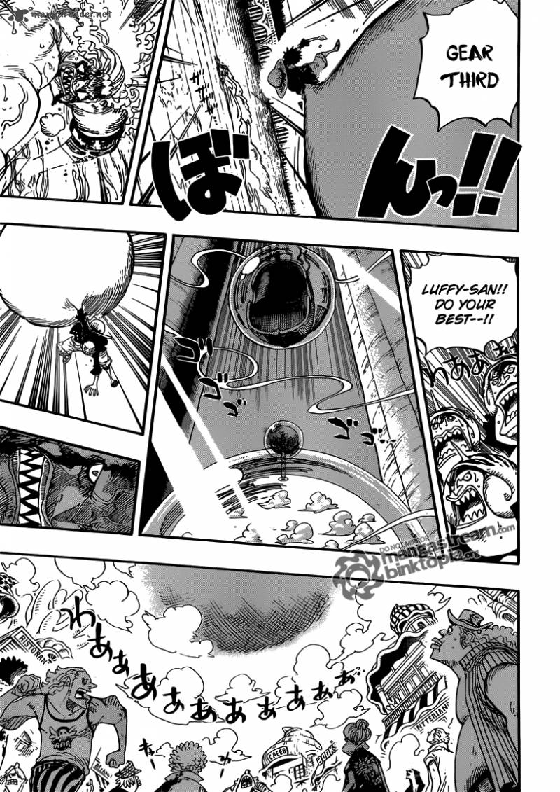 One Piece Chapter 645 - Page 5 in English
