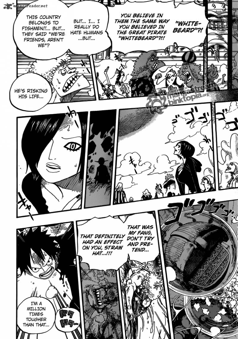One Piece Chapter 645 - Page 8 in English