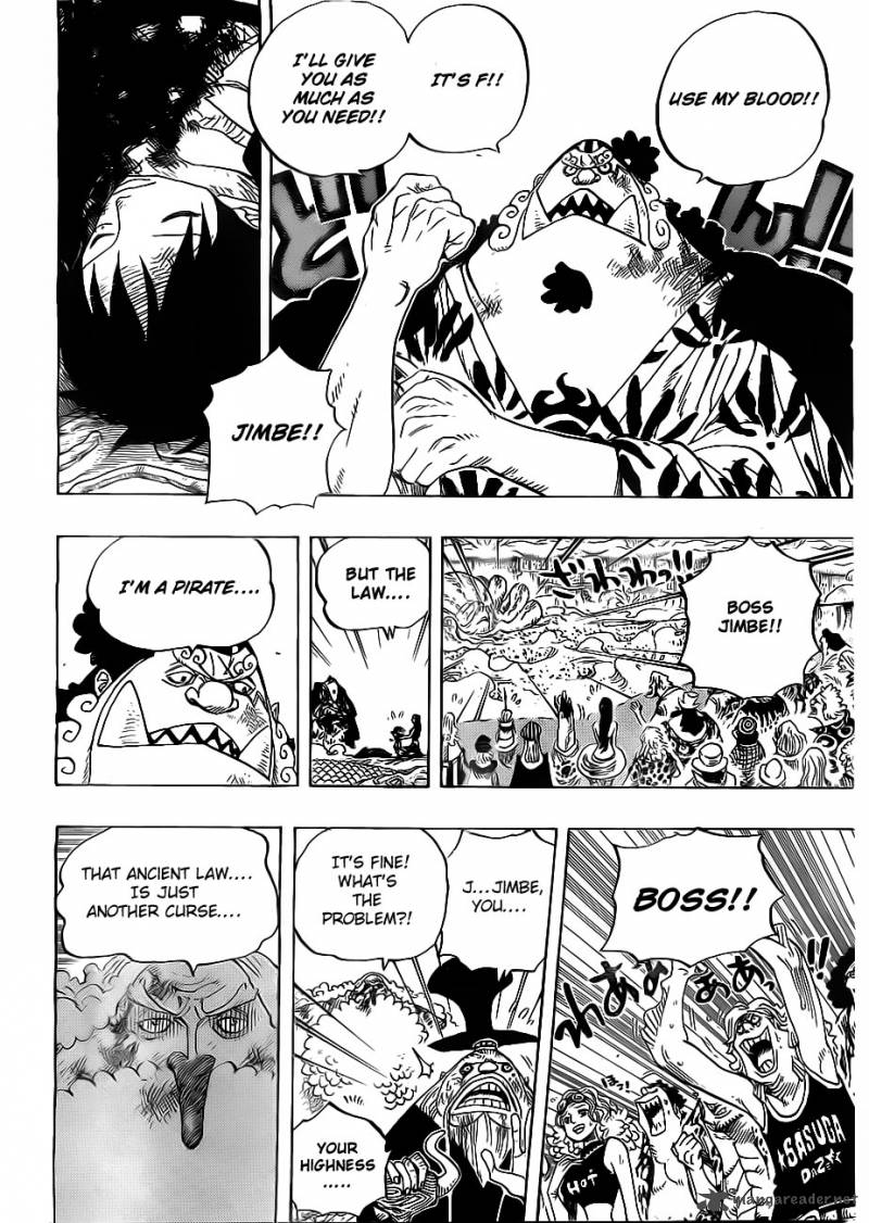 One Piece Chapter 648 - Page 16 in English