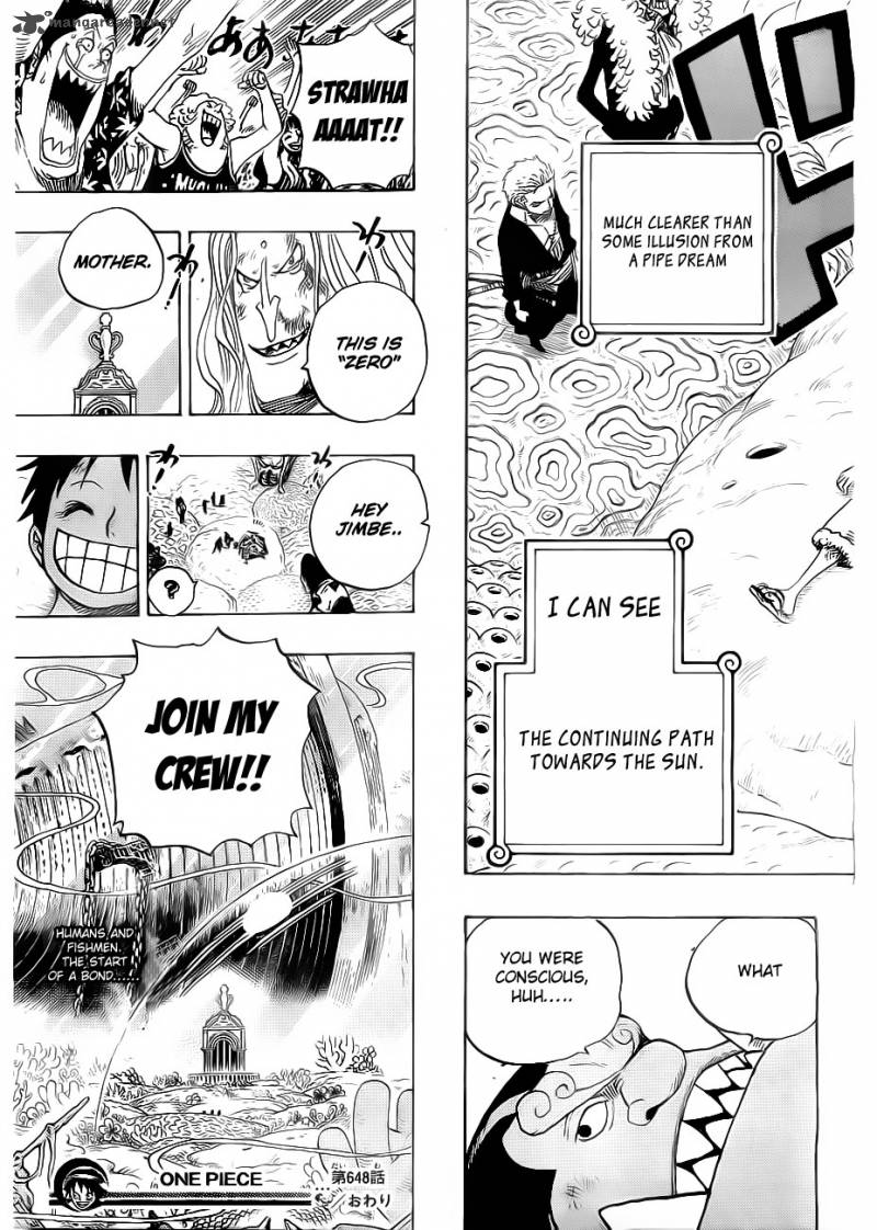 One Piece Chapter 648 - Page 19 in English