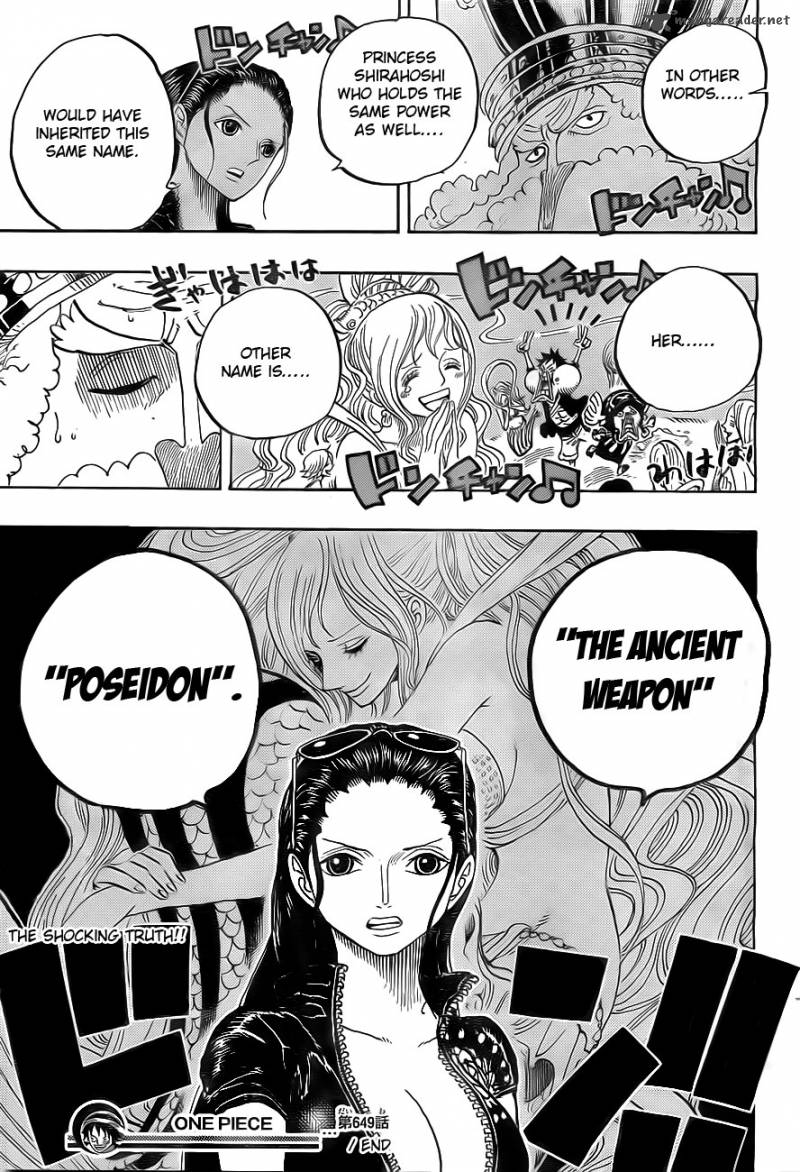 One Piece Chapter 649 - Page 18 in English