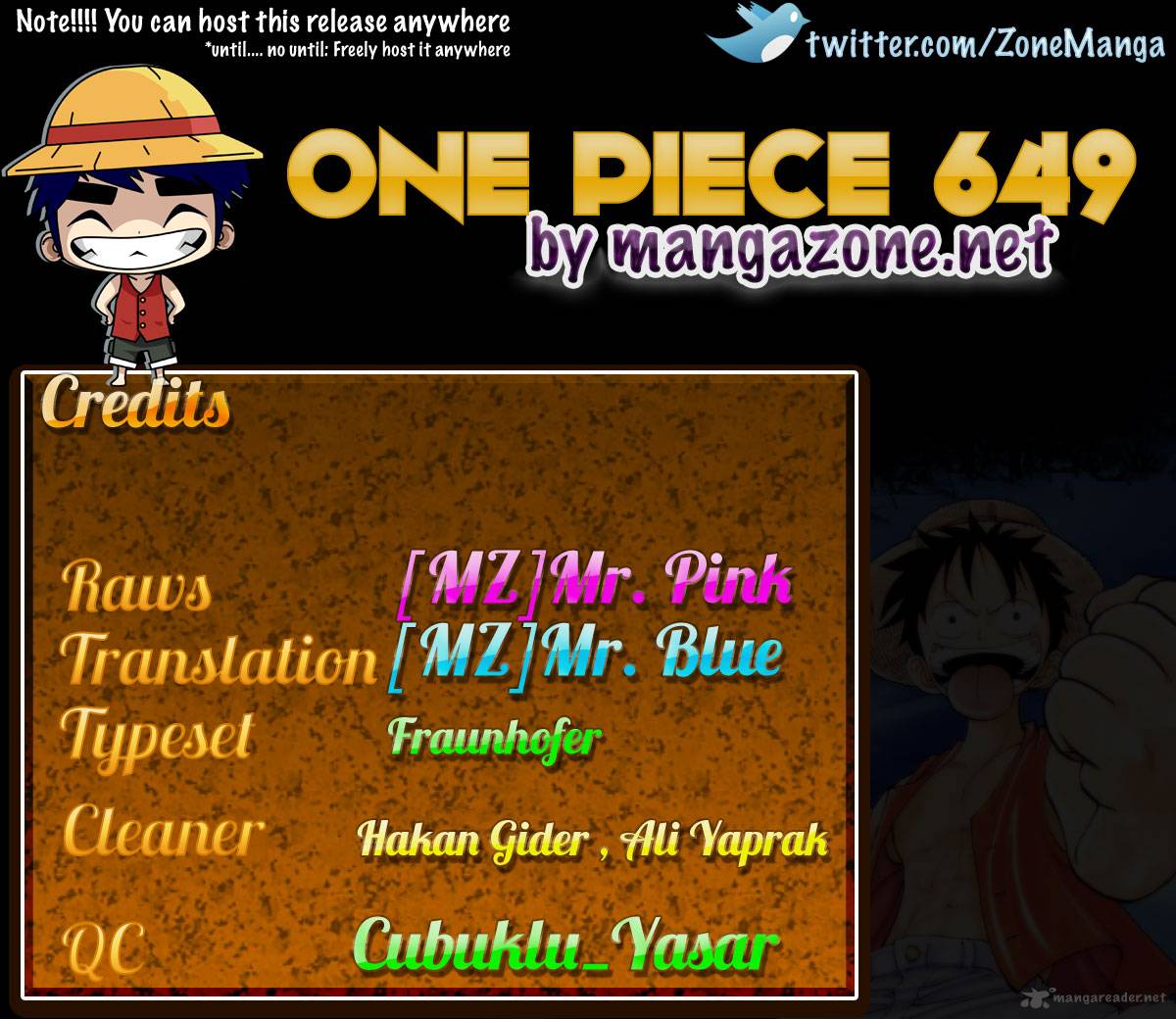 One Piece Chapter 649 - Page 19 in English