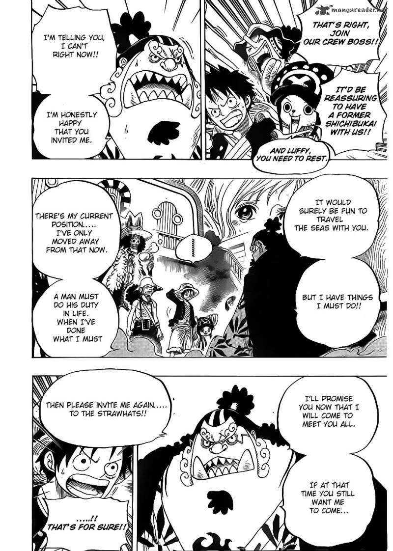 One Piece Chapter 649 - Page 6 in English