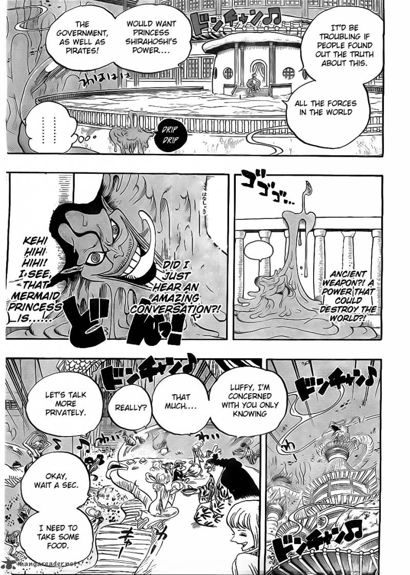 One Piece Chapter 650 - Page 3 in English