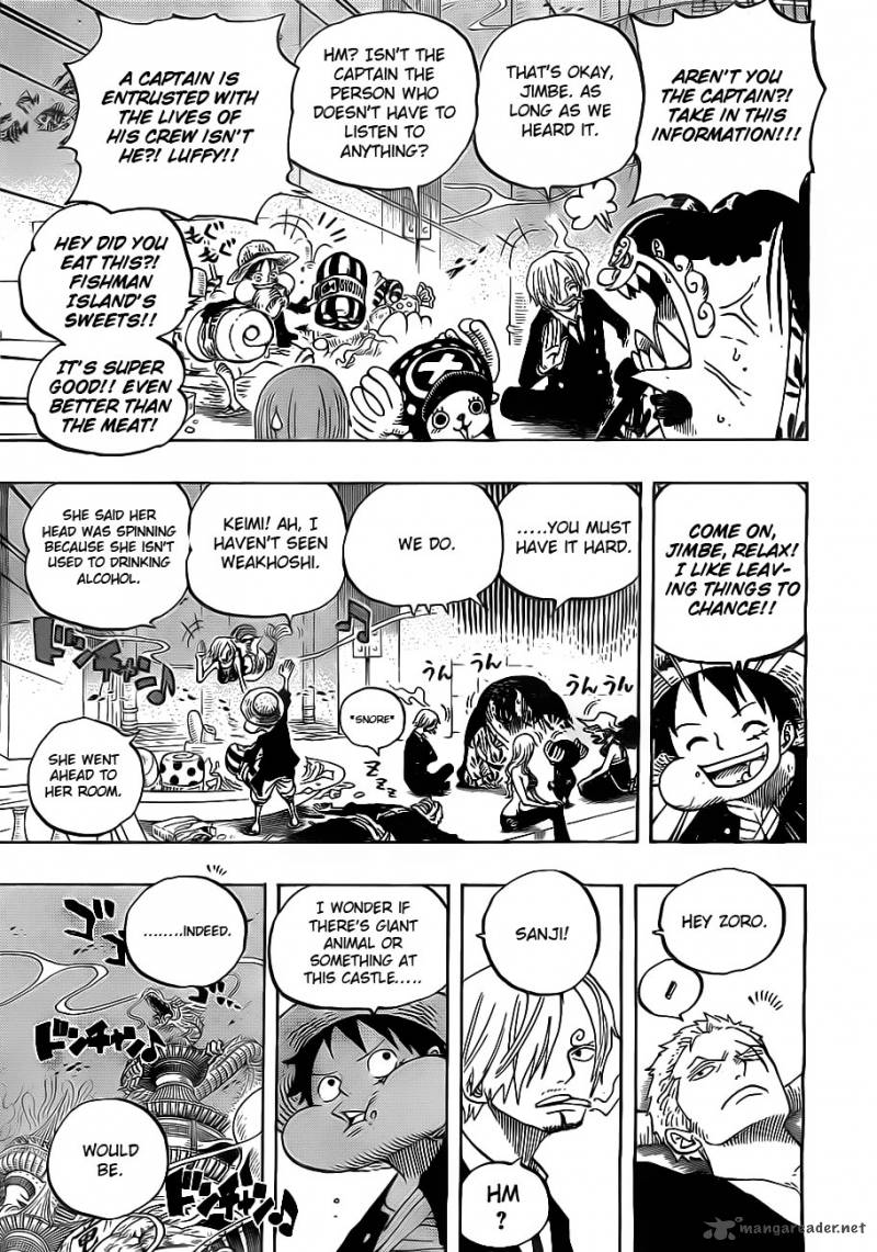 One Piece Chapter 650 - Page 9 in English