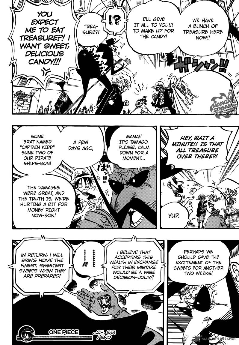 One Piece Chapter 651 - Page 16 in English