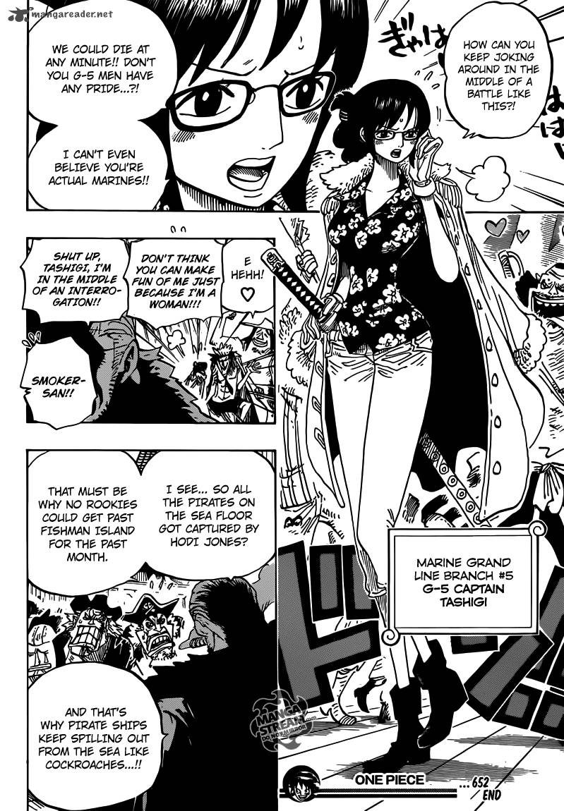 One Piece Chapter 652 - Page 16 in English