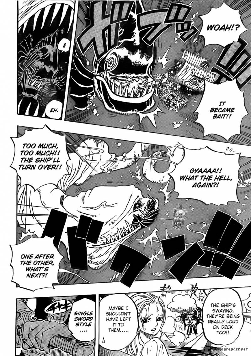 One Piece Chapter 654 - Page 6 in English
