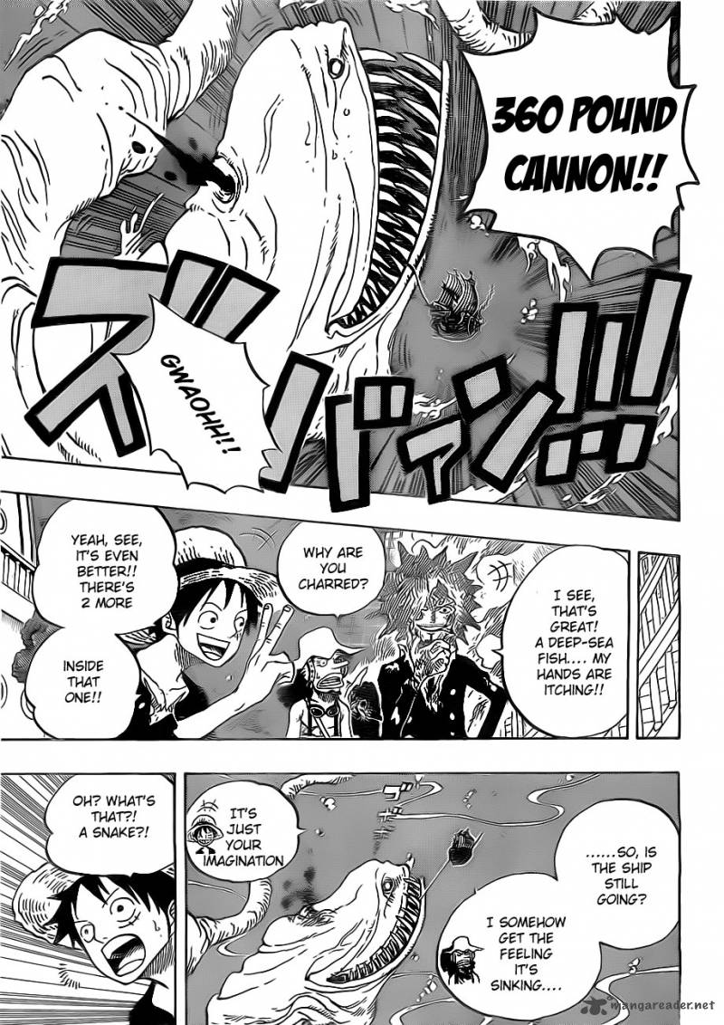 One Piece Chapter 654 - Page 7 in English