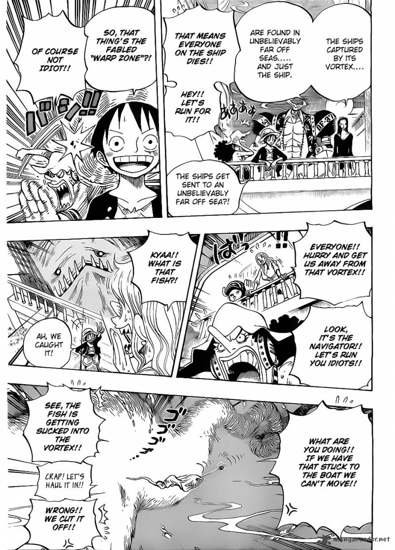 One Piece Chapter 654 - Page 9 in English