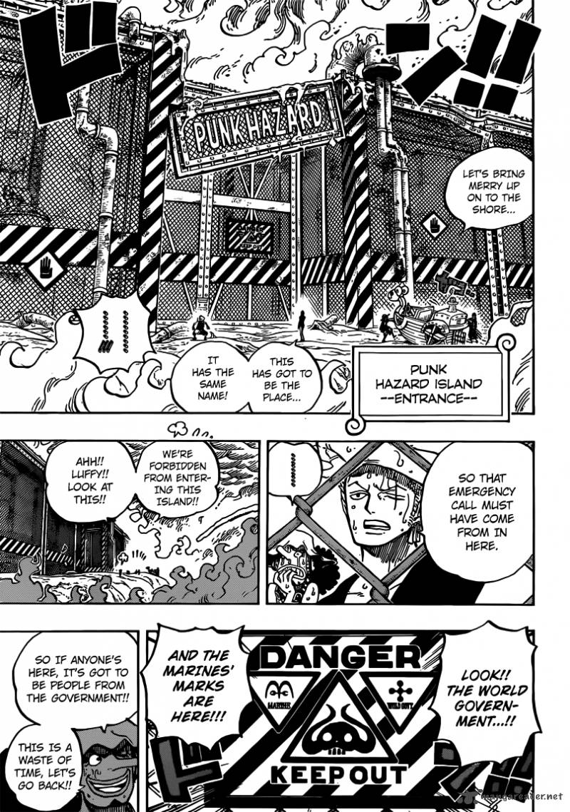 One Piece Chapter 655 - Page 13 in English