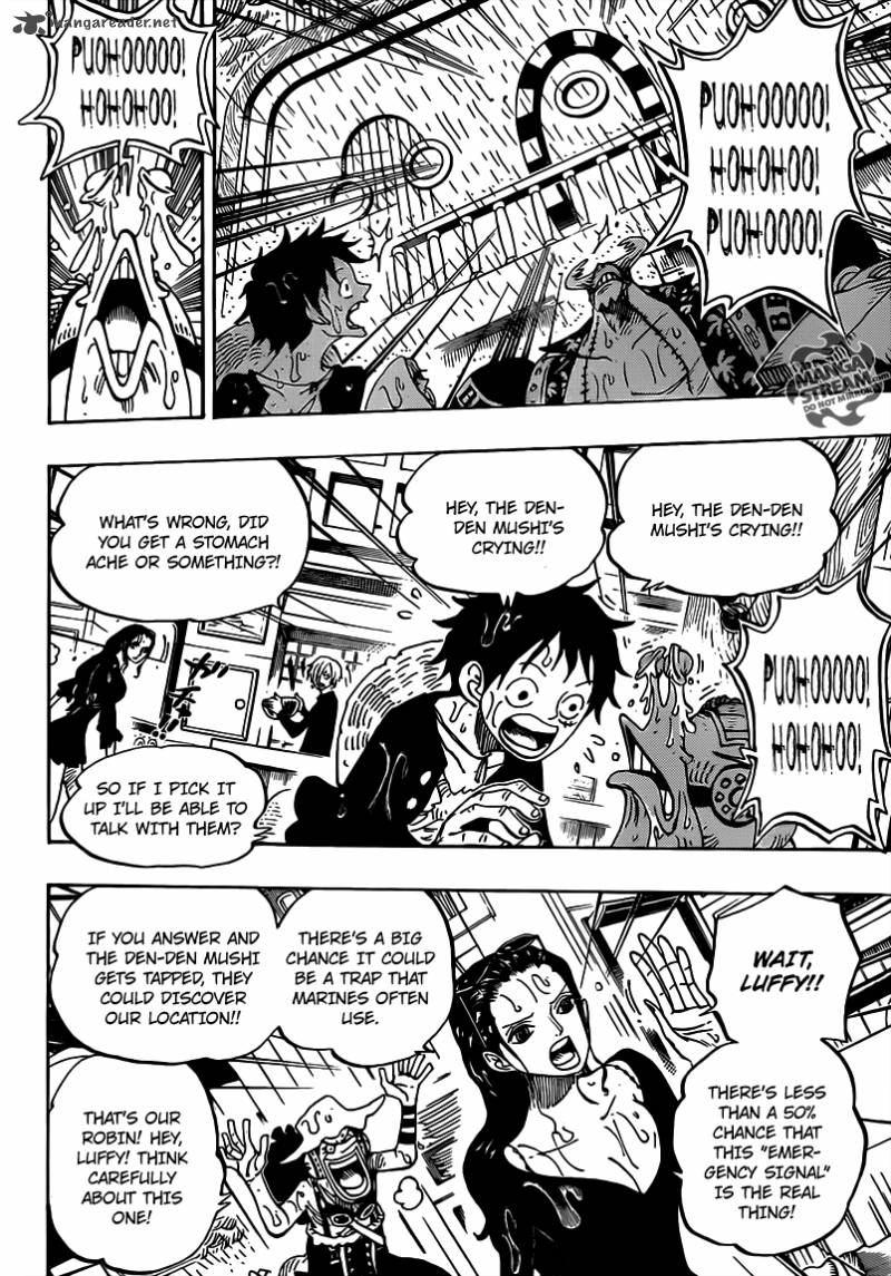 One Piece Chapter 655 - Page 4 in English