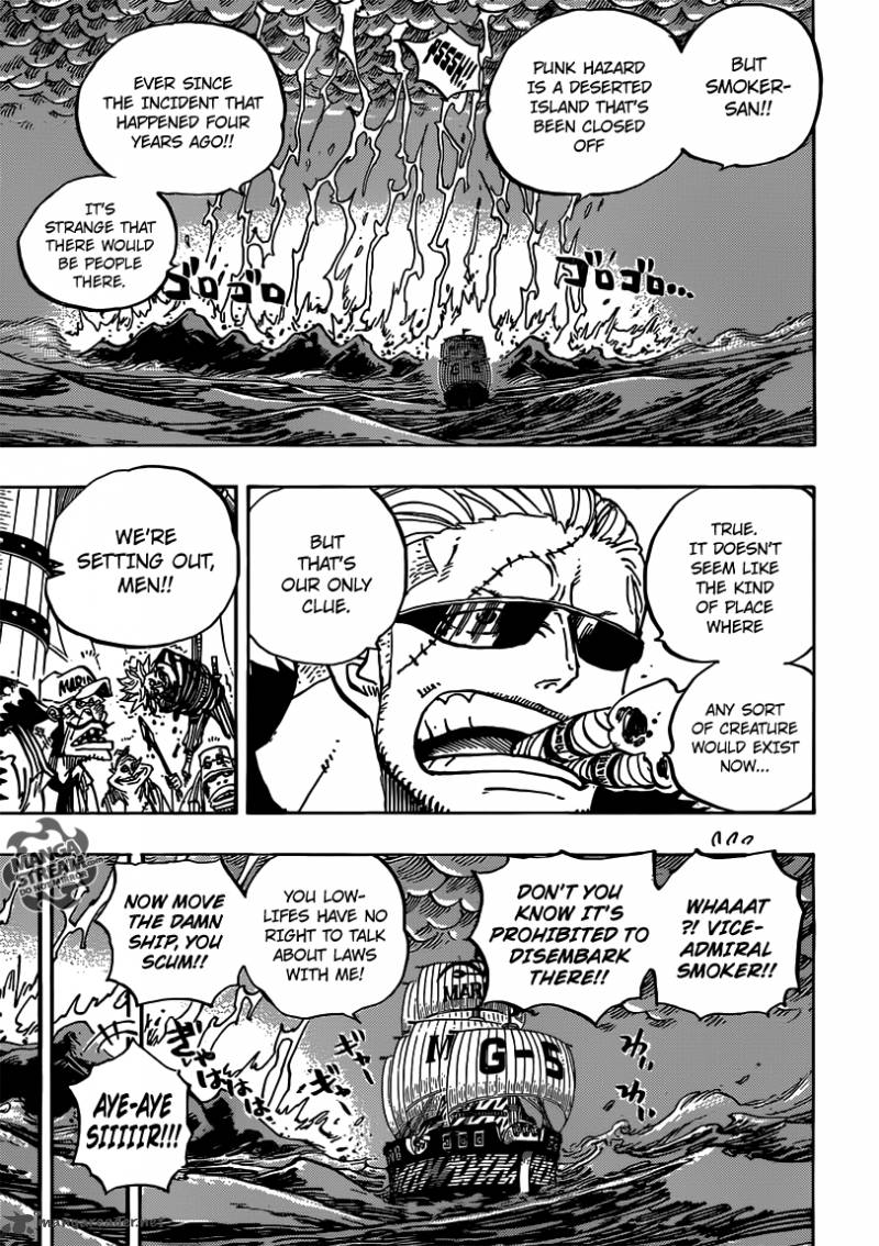 One Piece Chapter 655 - Page 9 in English