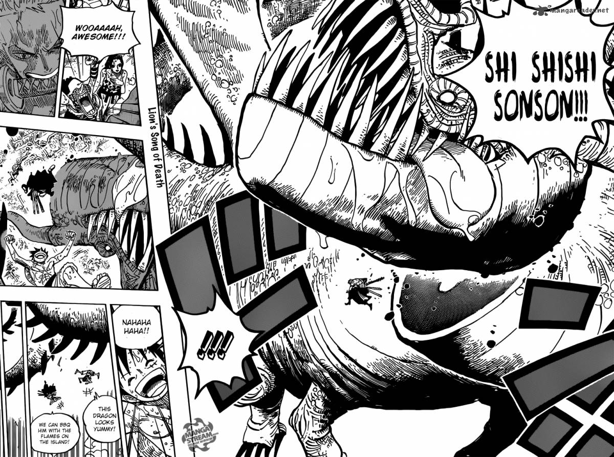 One Piece Chapter 656 - Page 14 in English