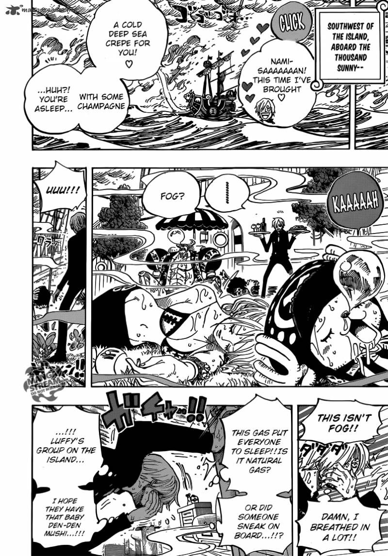One Piece Chapter 656 - Page 15 in English