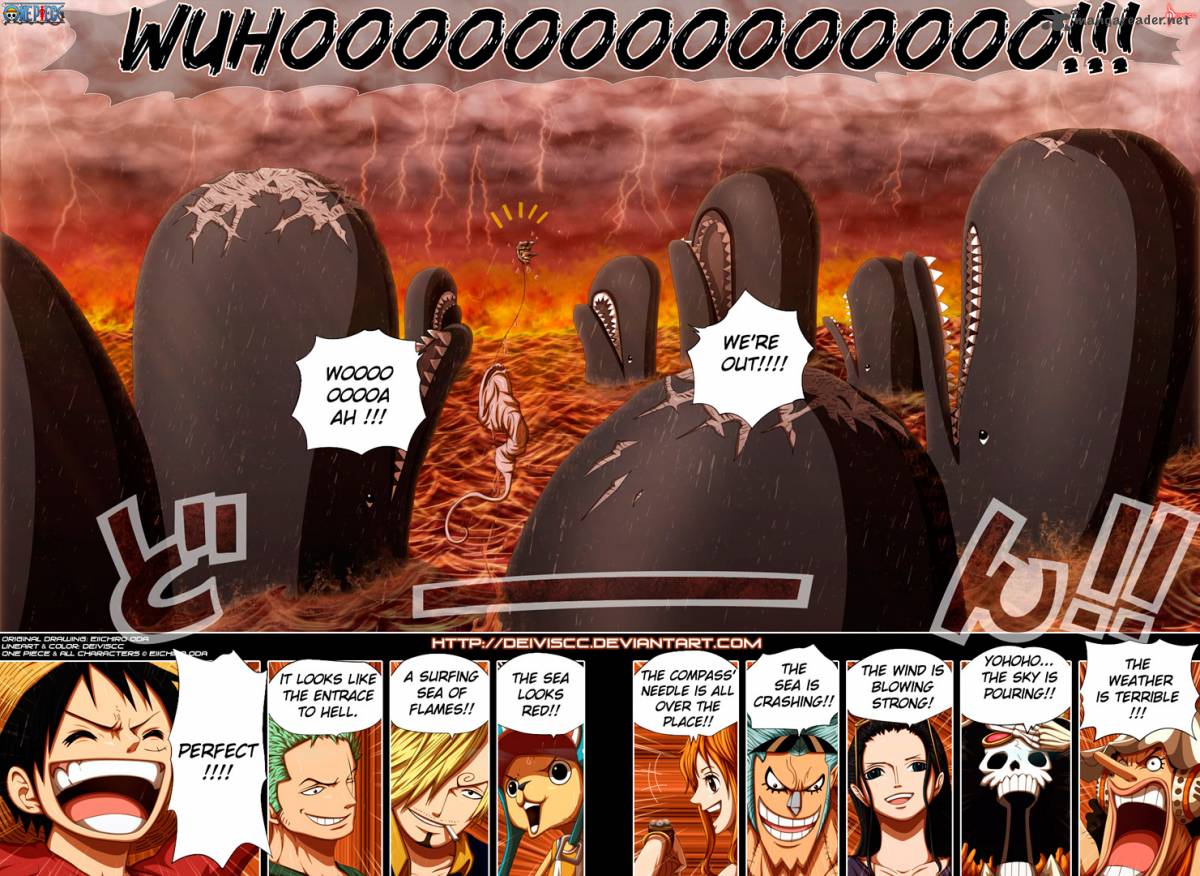 One Piece Chapter 656 - Page 19 in English