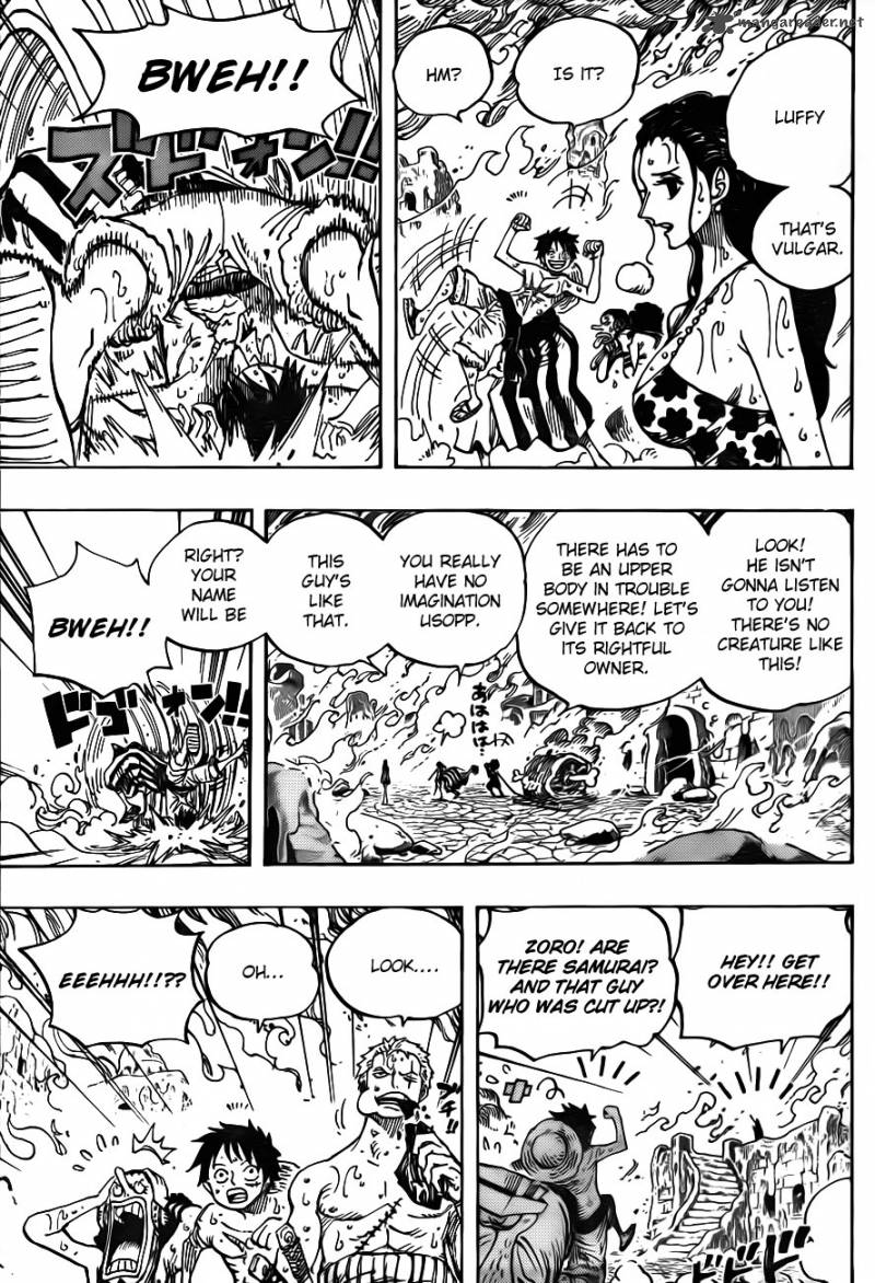One Piece Chapter 657 - Page 3 in English