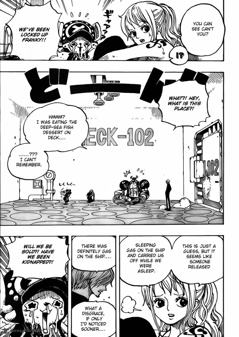 One Piece Chapter 657 - Page 7 in English