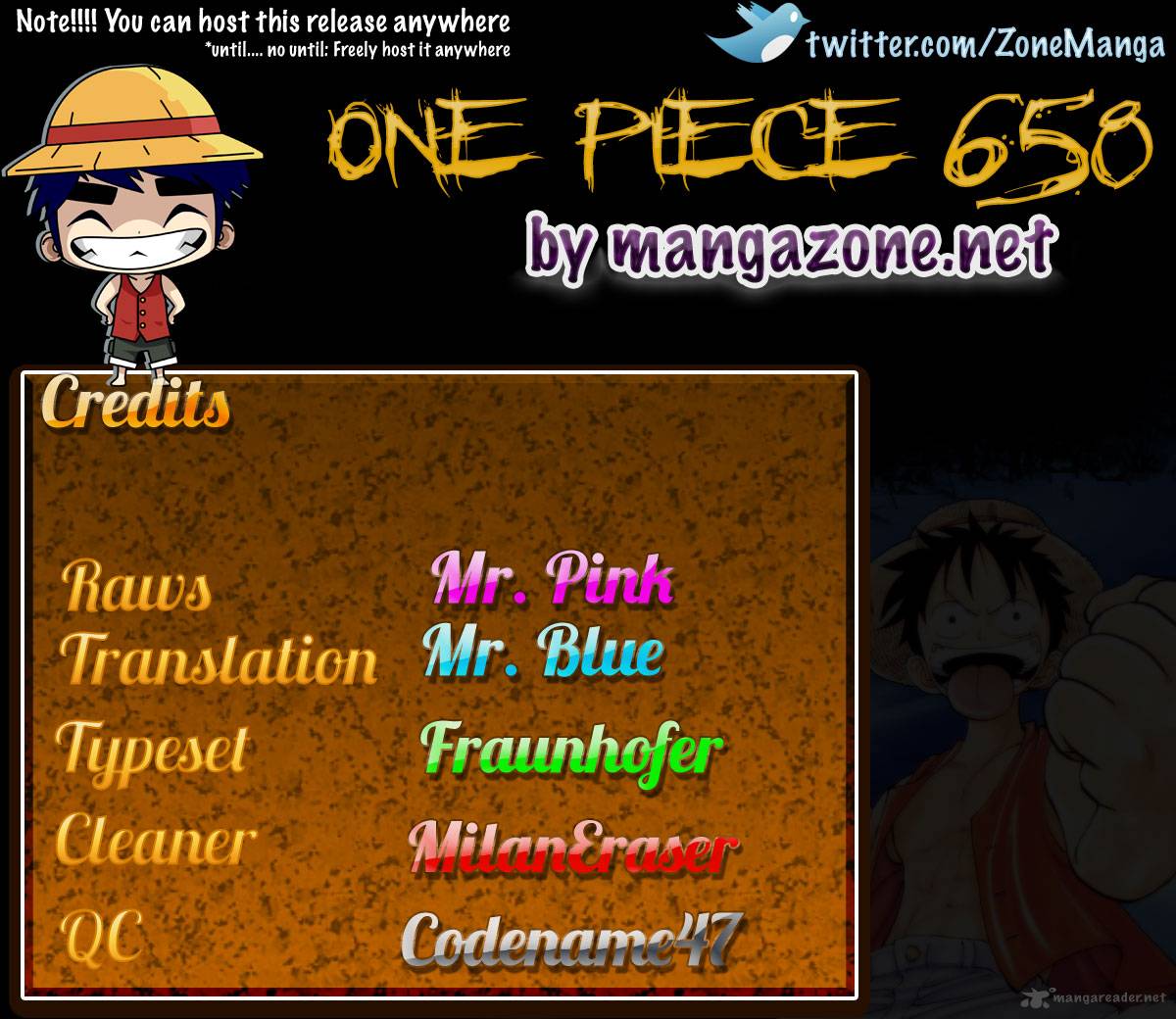 One Piece Chapter 658 - Page 22 in English