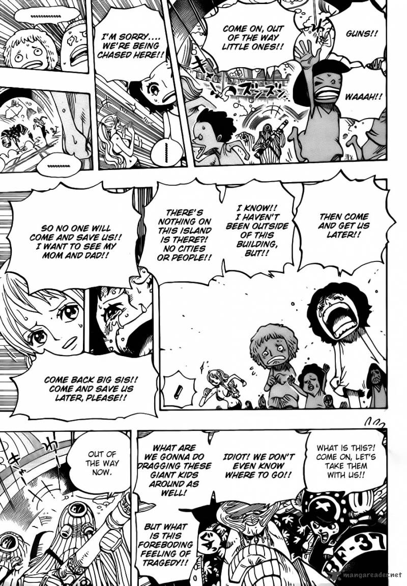 One Piece Chapter 658 - Page 7 in English