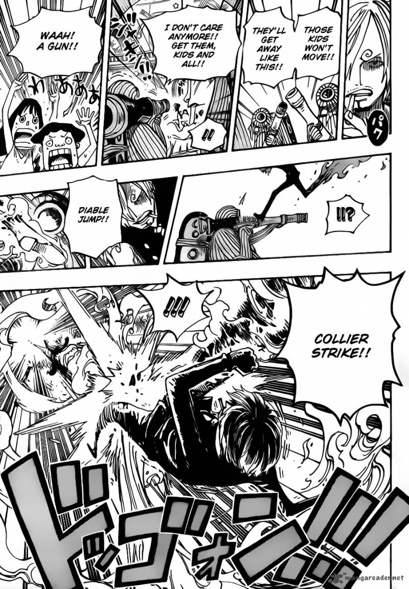 One Piece Chapter 658 - Page 9 in English