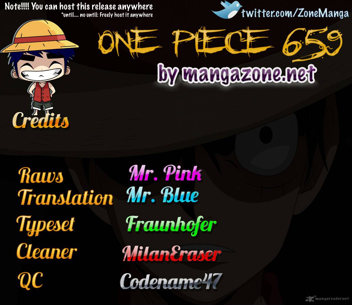One Piece Chapter 659 - Page 20 in English