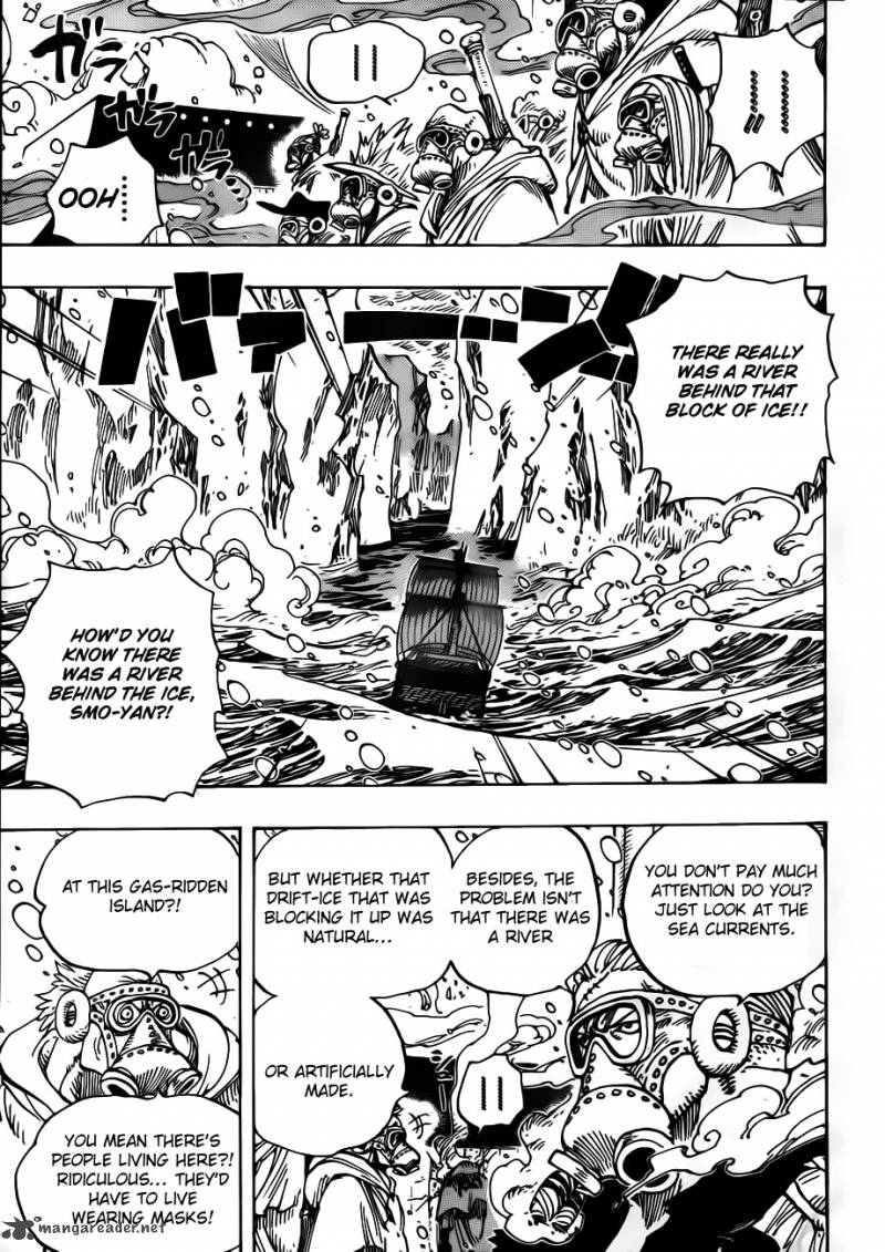 One Piece Chapter 659 - Page 3 in English